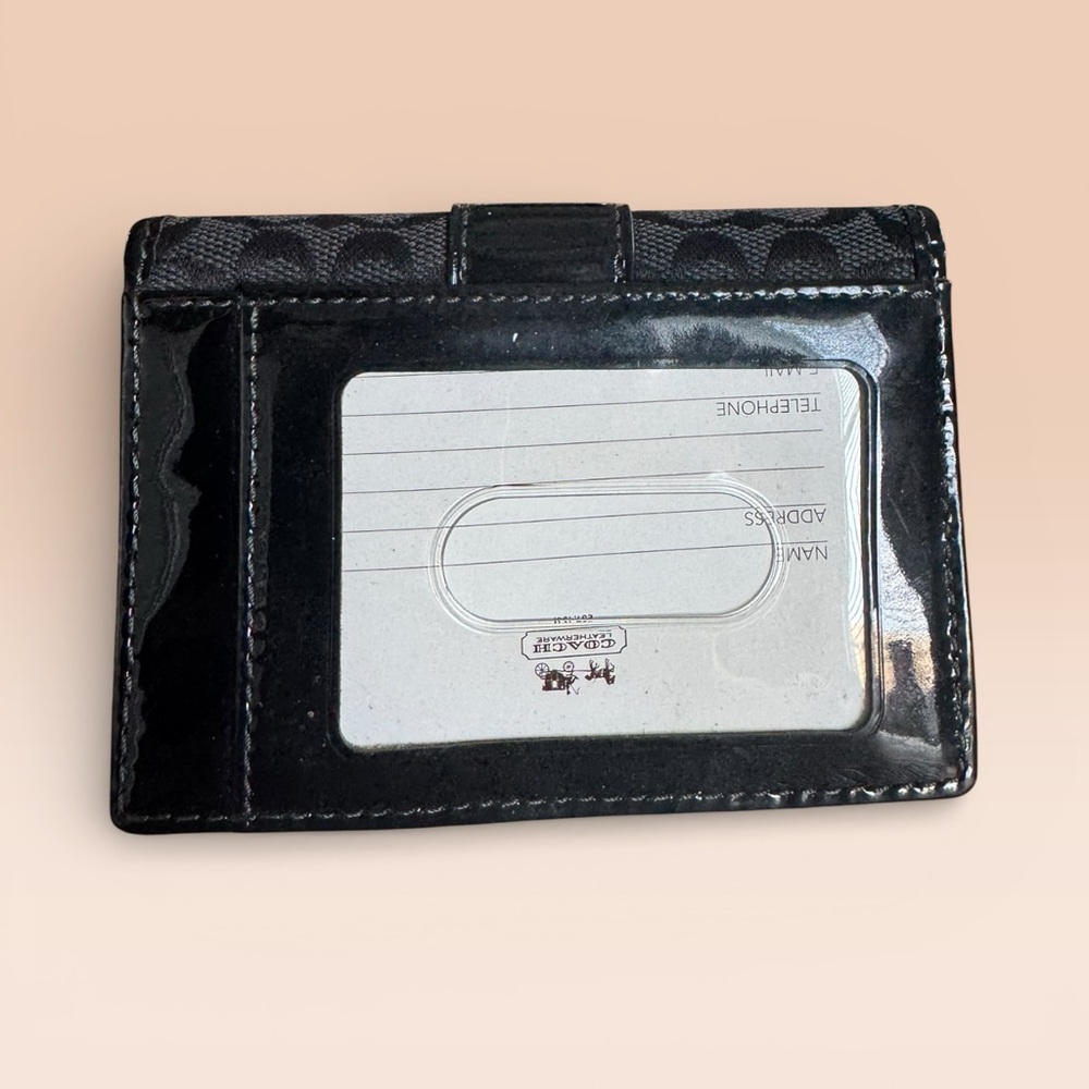 Coach Y2K Signature Card Case Wallet - Picture 4 of 7